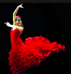 Bailaora de flamenco