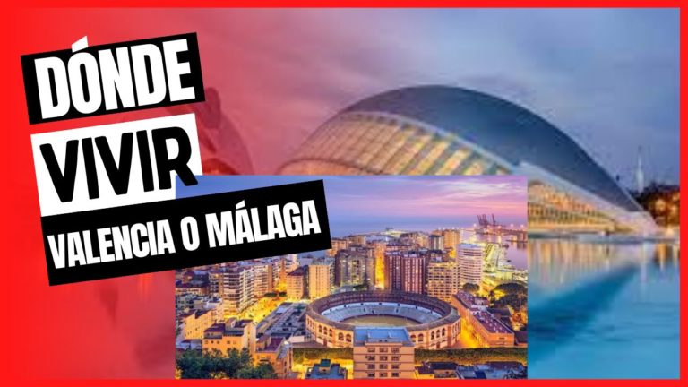 Valencia o Málaga, qué ciudad es mejor para vivir